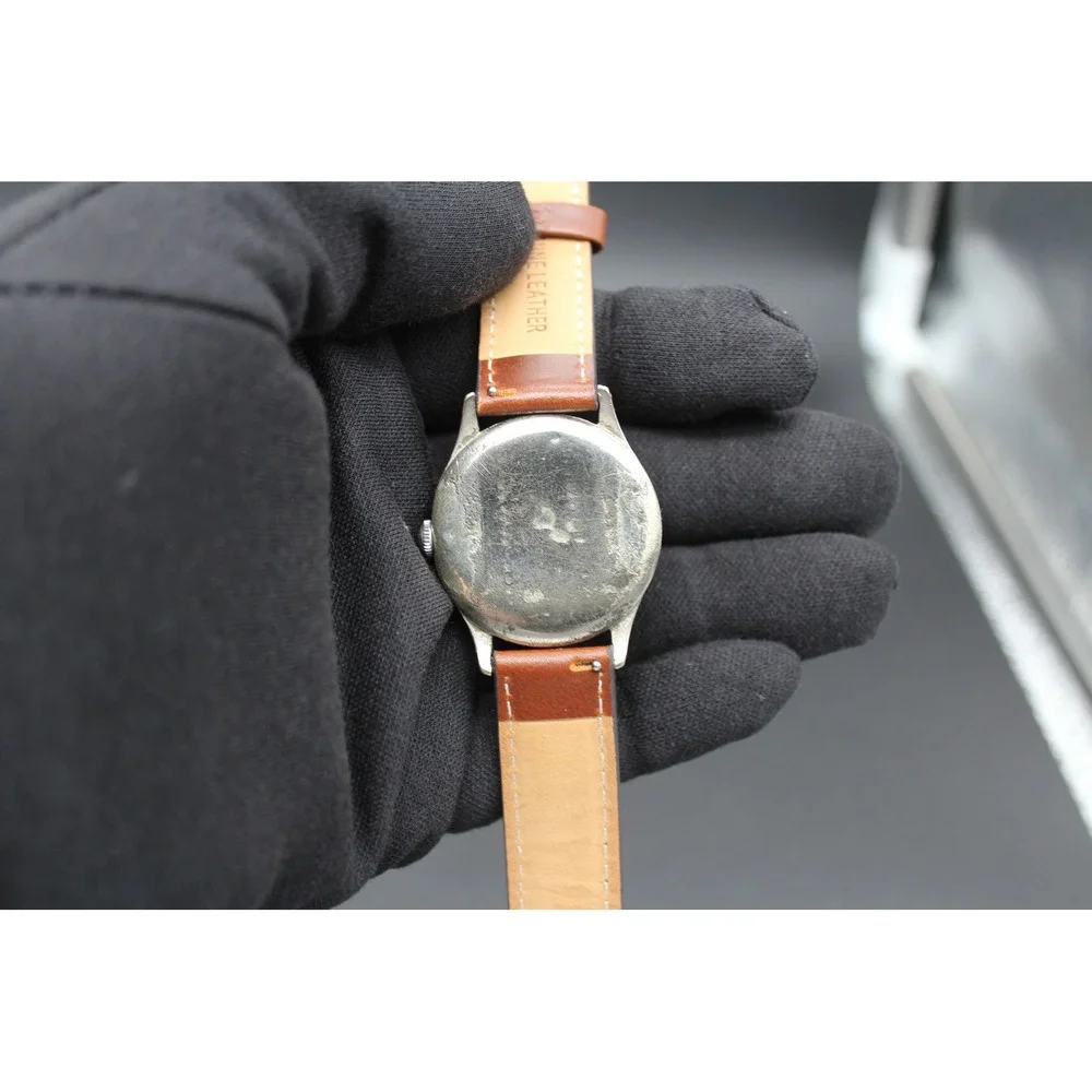 Vintage Lewanco Swiss 15 Jewel Manual Wind Watch Serviced Runs Great